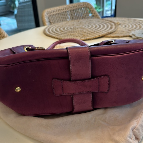 Jimmy Choo purple leather Rhona Hobo bag / purse - Picture 7 of 17